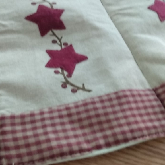 Star linen cloth "host picks" - Picture 3 of 3